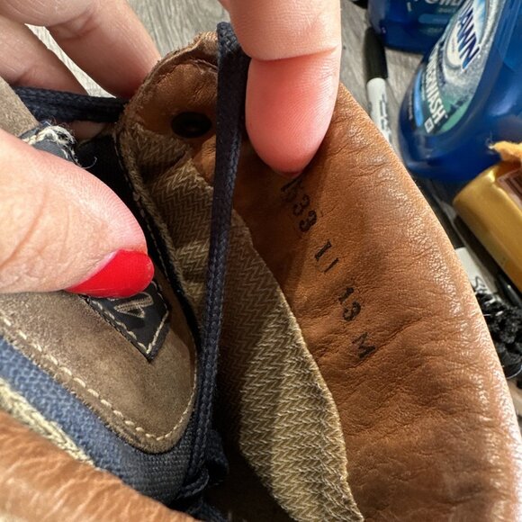 Vasque Boots GoreTex 7533 Hiking Vintage Boots Men Size 13 Made In Italy Skywalk - Picture 11 of 11